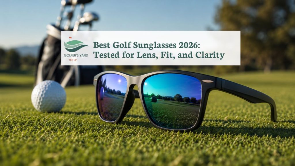 featured image of Best Golf Sunglasses 2026: Tested for Lens, Fit, and Clarity
