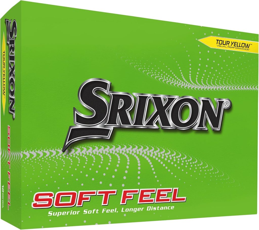image of Srixon Soft Feel 13 best golf balls for high handicappers