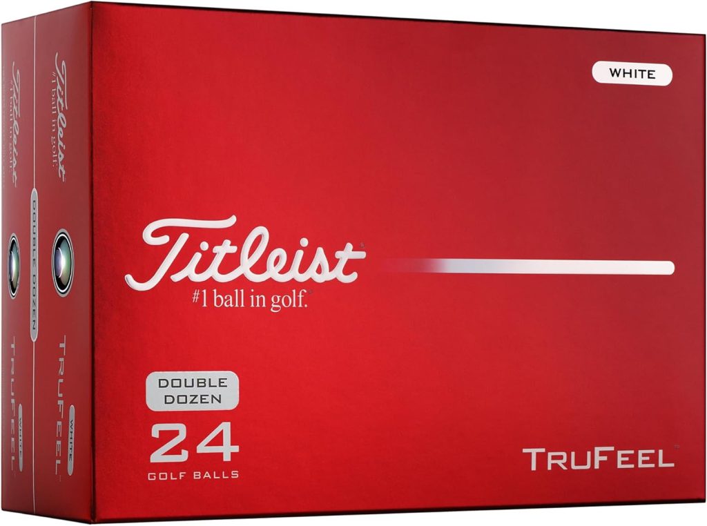 image of Titleist TruFeel 2024 best golf balls for high handicappers