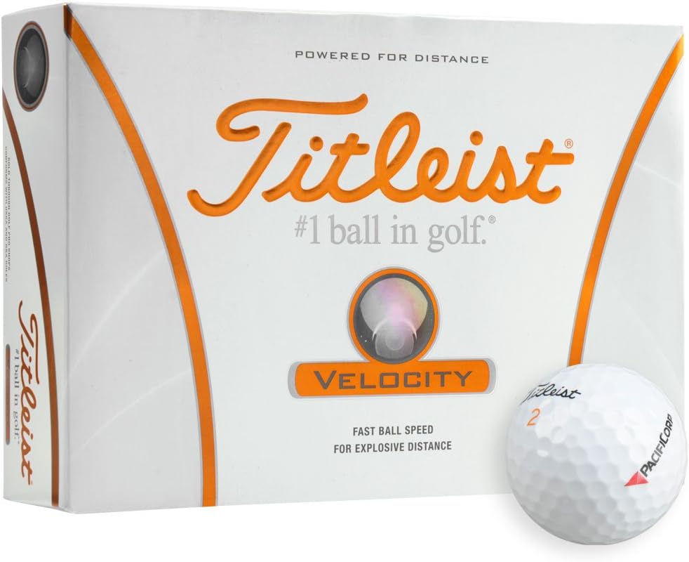 image of Titleist Velocity best distance golf balls
