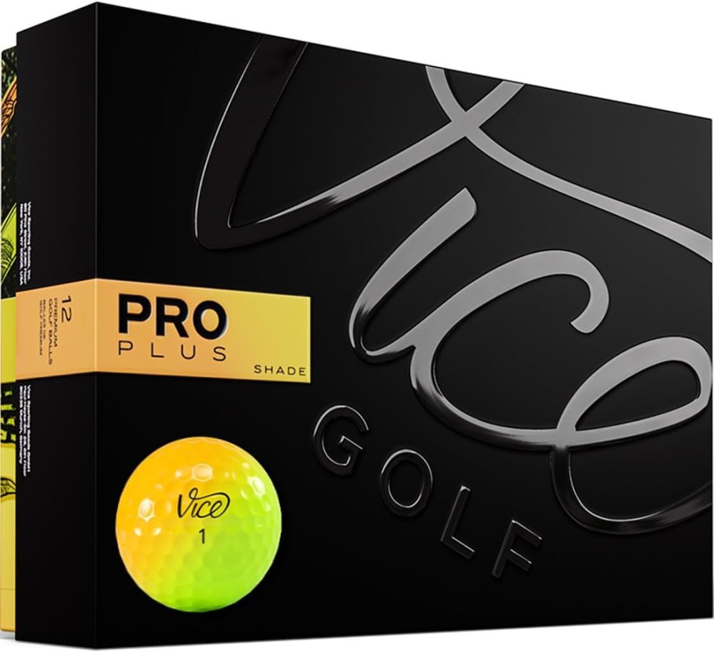 image of Vice Pro Plus best golf balls for mid handicappers
