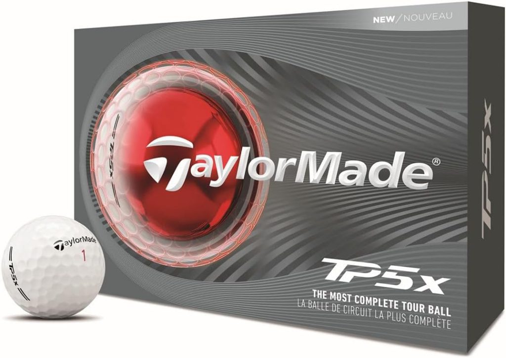 image of TaylorMade TP5x best golf balls