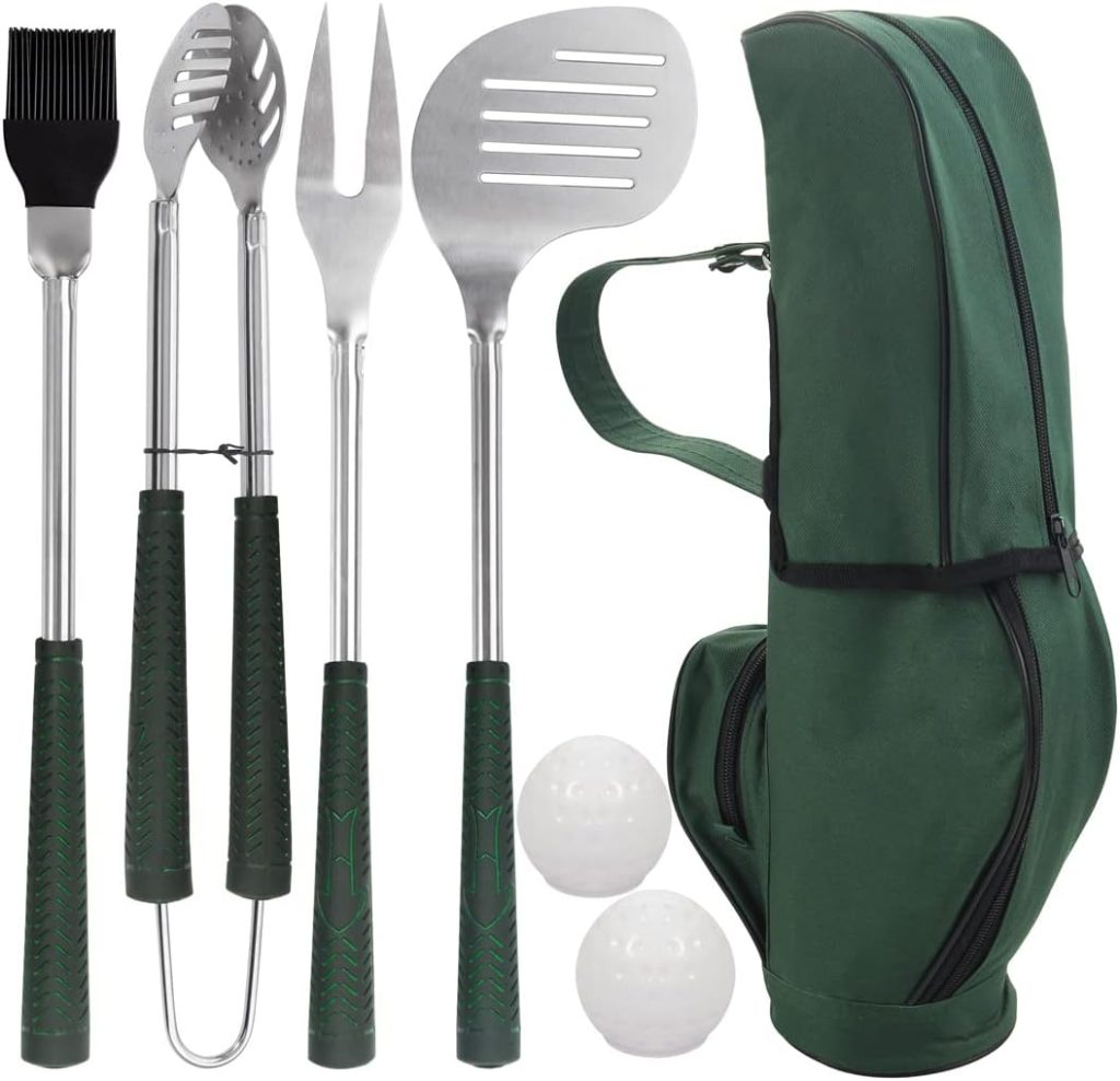 image of golf style BBQ tools