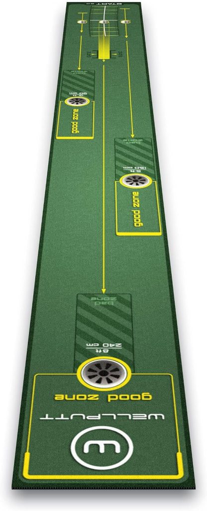 image of WellPutt 10ft Putting Mat best golf putting mat
