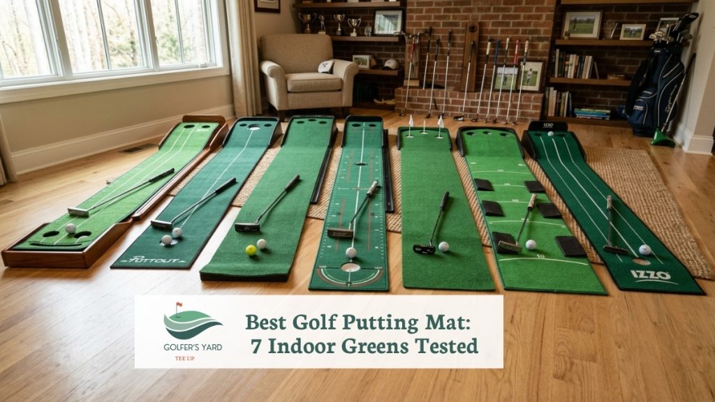 featured image of Best Golf Putting Mat 2026: 7 Indoor Greens Tested