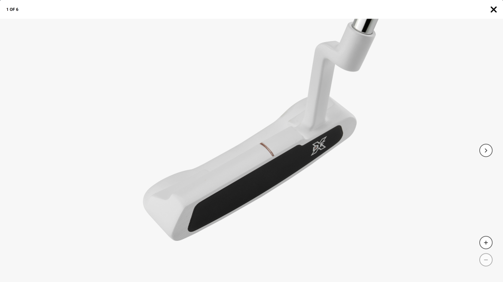 screenshot of the Odyssey DFX best golf putters homepage