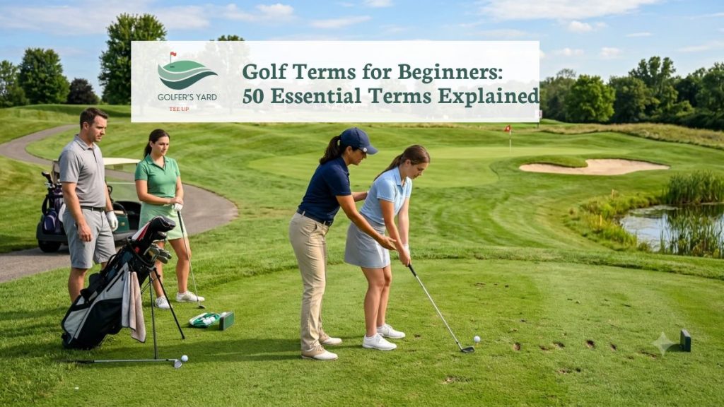Golf Terms for Beginners: 50 Essential Terms Explained featured image of Golf Terms for Beginners: 50 Essential Terms Explained