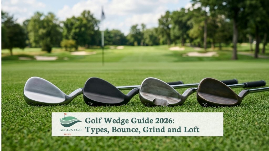 featured image of Golf Wedge Guide 2026: Types, Bounce, Grind and Loft