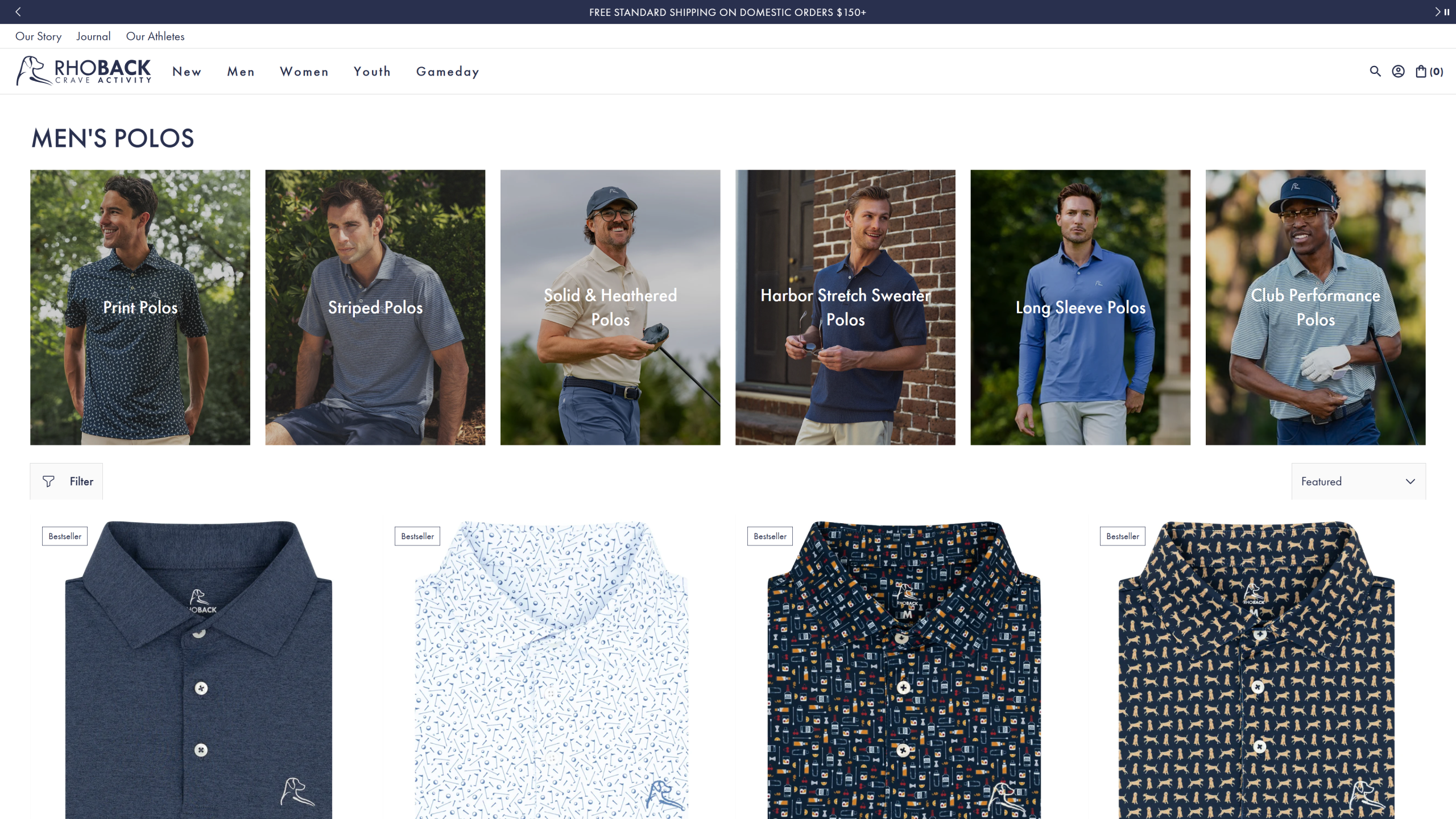 screenshot image of rhoback polo 