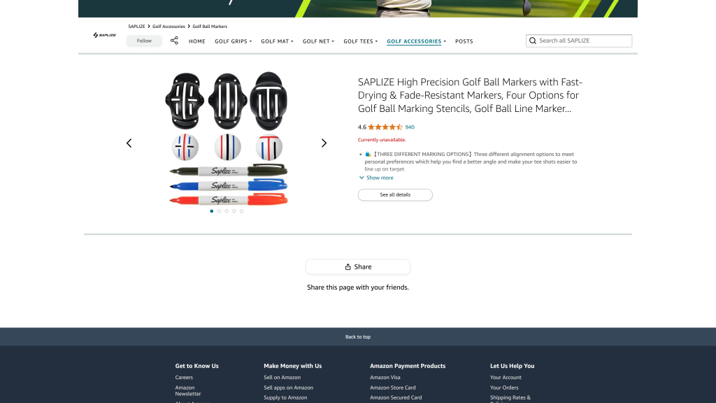screenshot of the SAPLIZE High Precision with Stencils homepage