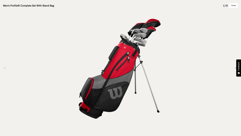 image of Wilson Profile SGI Set