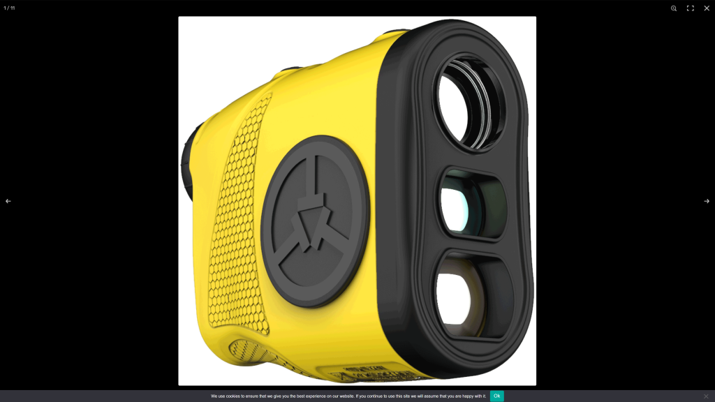 image of TecTecTec KLYR Laser Rangefinder best rated golf rangefinder