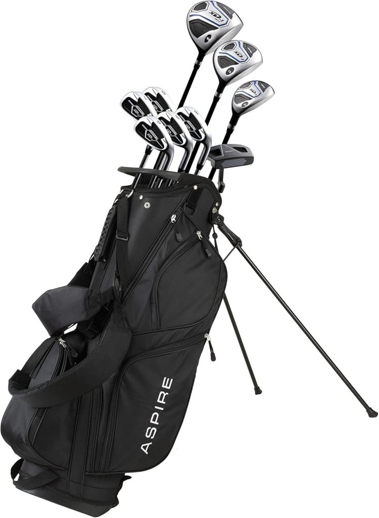 image of Aspire XD1 Complete Golf Club Set good golf clubs for beginners