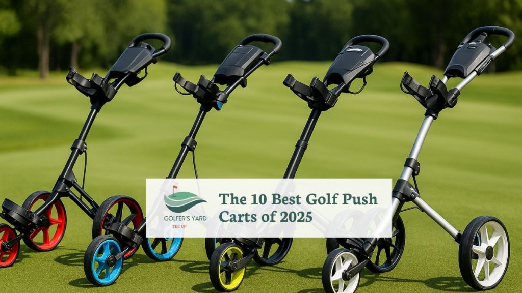 featured image of The 10 Best Golf Push Carts of 2025