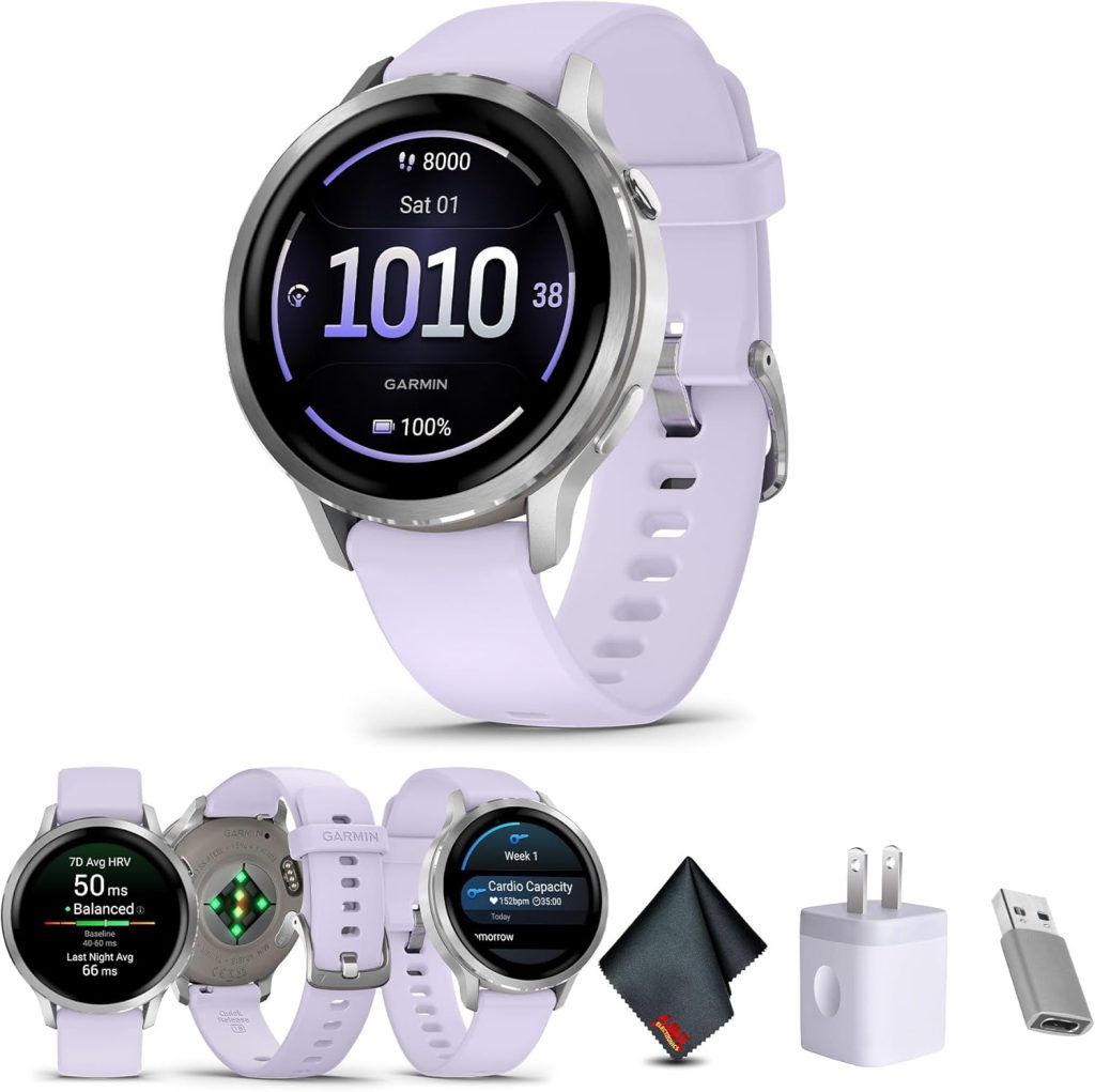 image of Garmin Venu 4 best women's golf GPS watch 