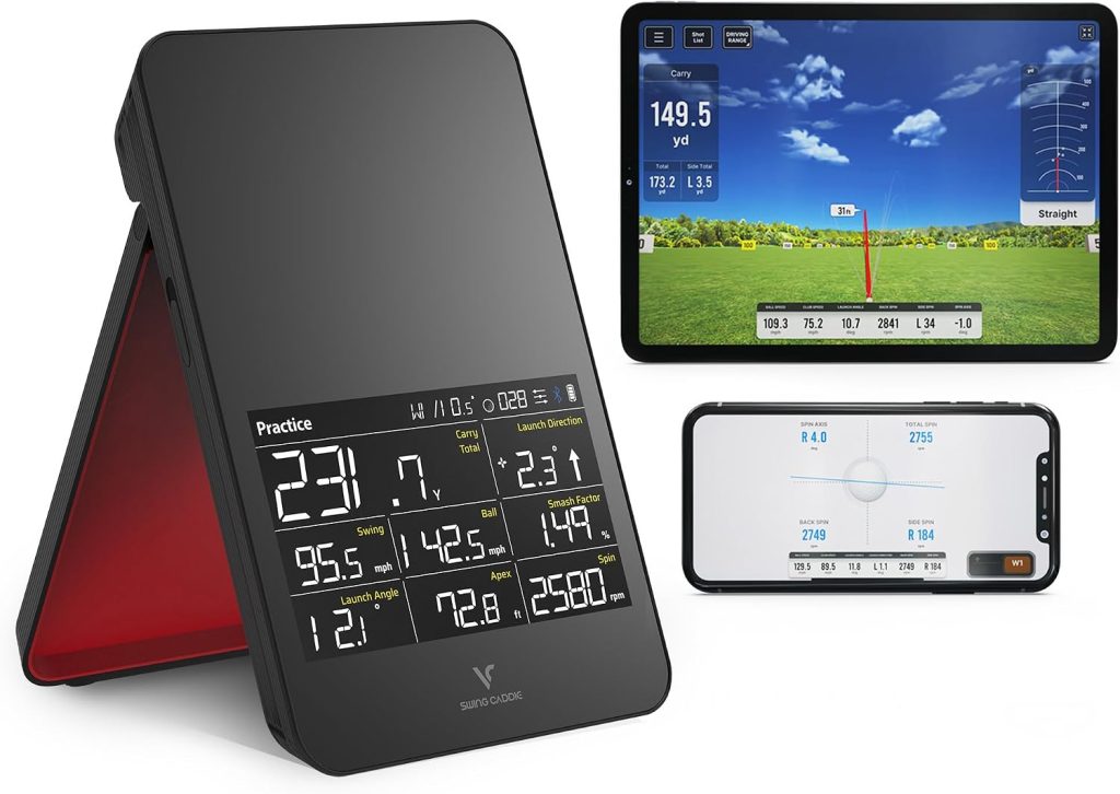 image of Swing Caddie SC4 Pro best golf swing analyzers