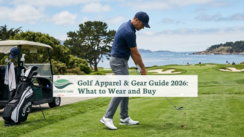 Golf Apparel & Gear Guide 2026: What to Wear and Buy featured image of Golf Apparel & Gear Guide 2026: What to Wear and Buy