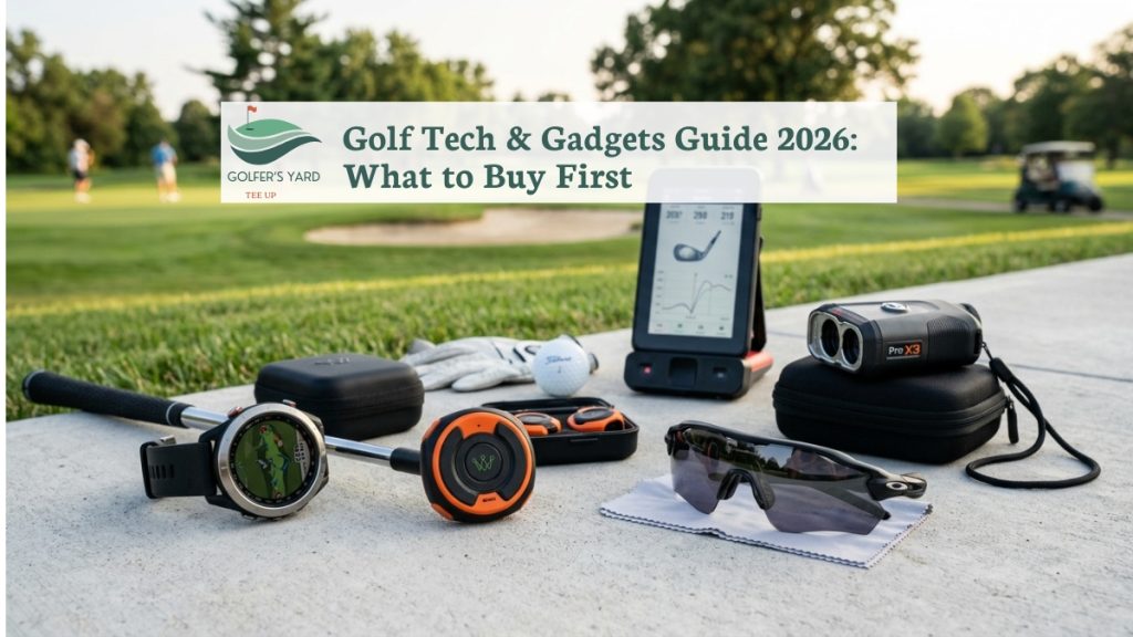 Golf Tech & Gadgets Guide 2026: What to Buy First featured image of Golf Tech & Gadgets Guide 2026: What to Buy First